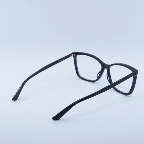 NEW GUCCI GG0025O 001 BLACK EYEGLASSES - Picture 10 of 11